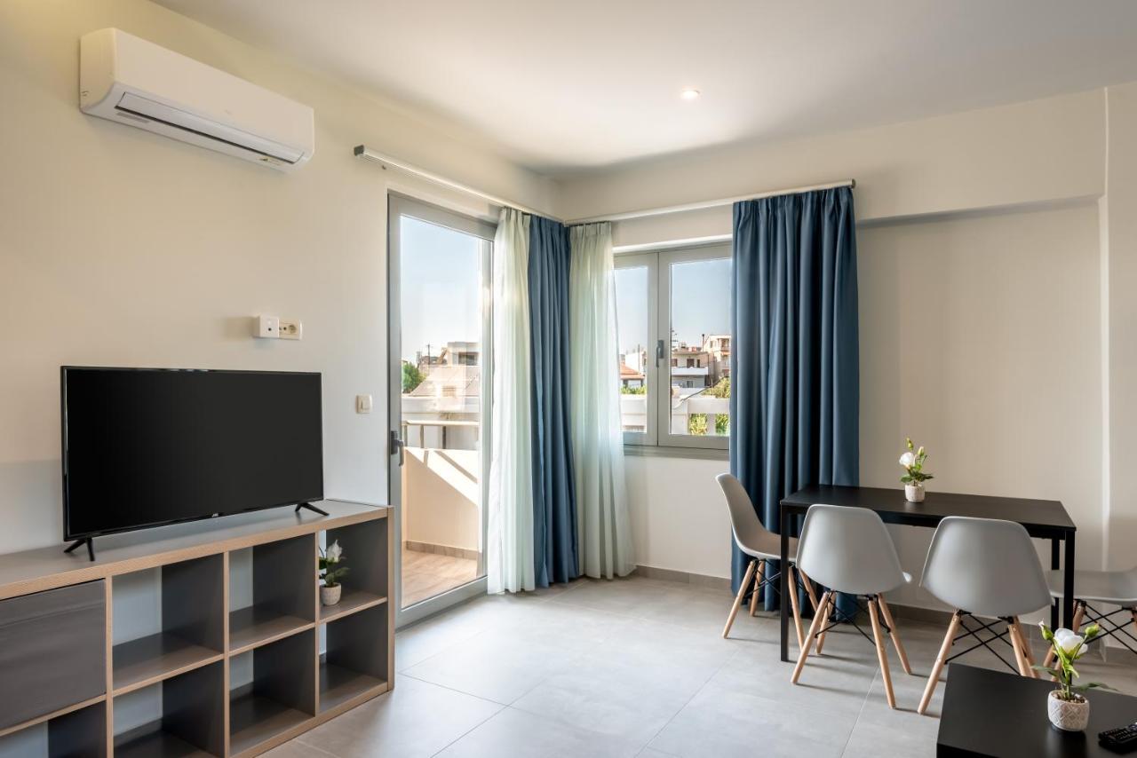Orama Apartment Nea Kydonia  Ngoại thất bức ảnh